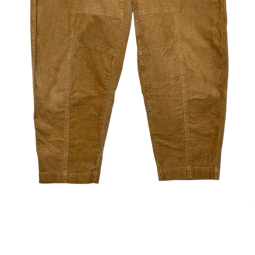 Banana Republic High Rise Brown Corduroy Barrel Pants | Size 10
